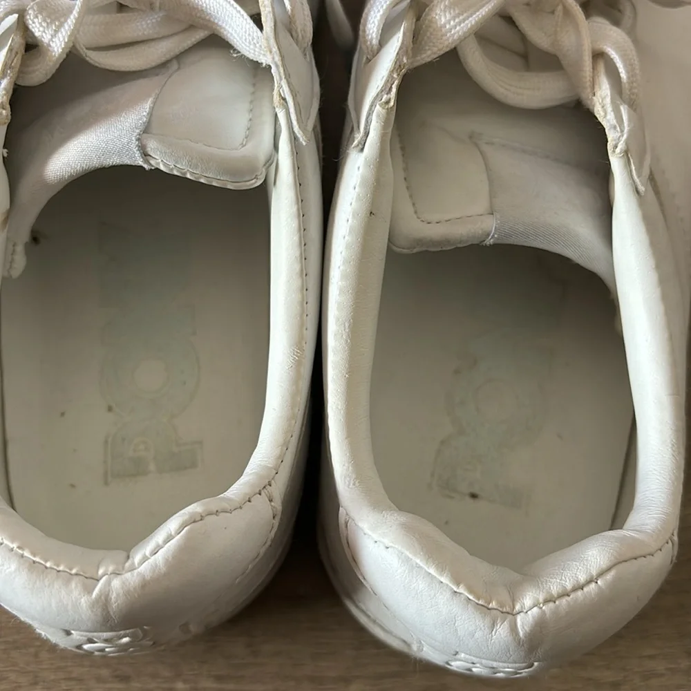 Pony white lace up sneakers size 4.5